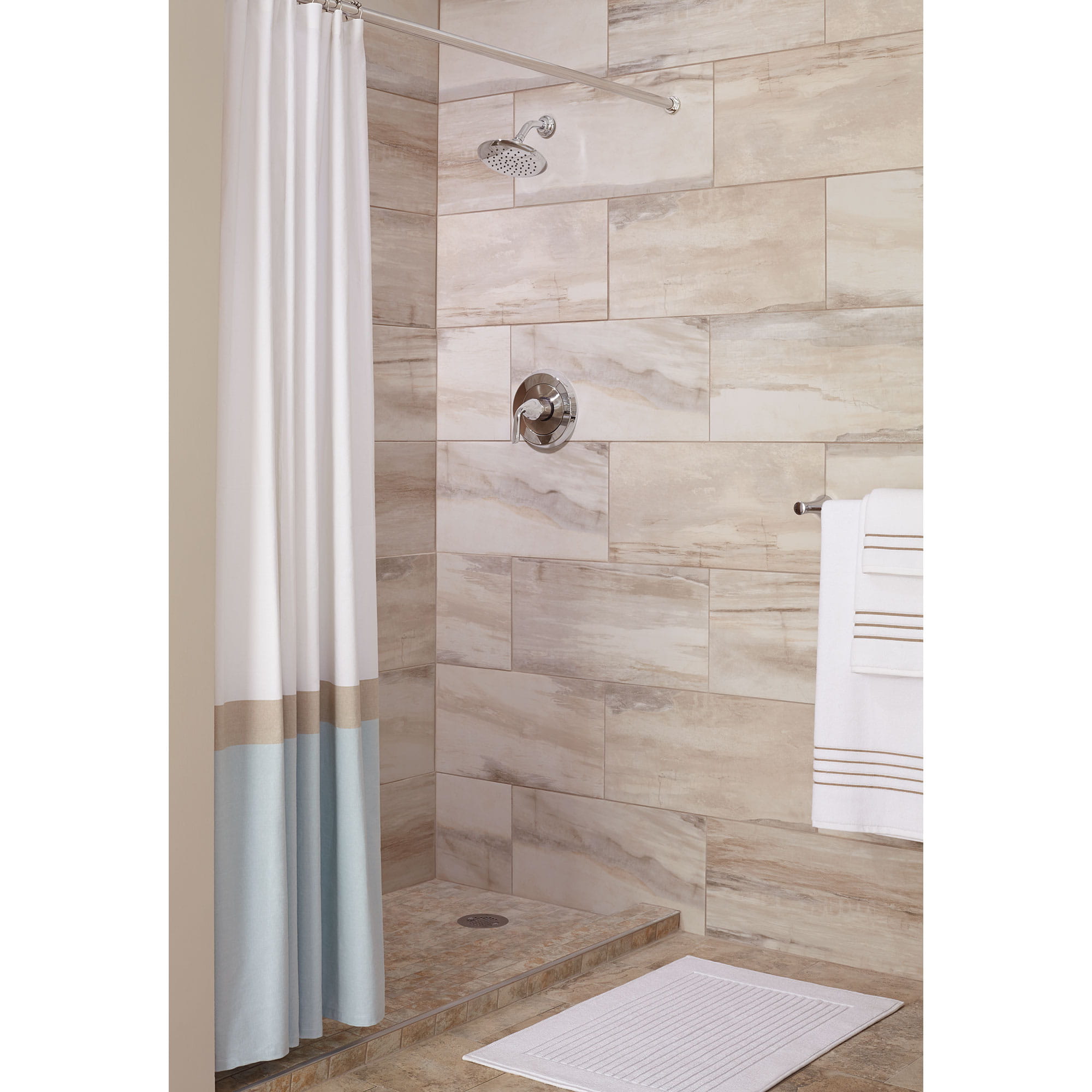 Fluent 25 GPM Shower Trim Kit with Lever Handle CHROME